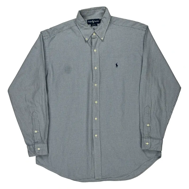 Blake Ralph Lauren Shirt - Large Blue Cotton