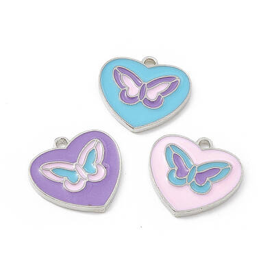 Alloy Enamel Pendants