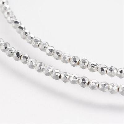 Non-magnetic Synthetic Hematite Beads Strands