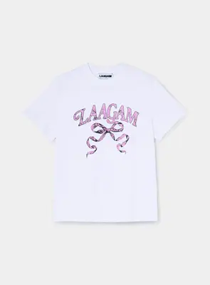 COQUETTE COTTON LOGO T-SHIRT | Size: XL