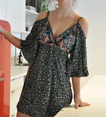Beach Comber Romper - Eco Couture - Wholesale | Size: S/M L/XL (3 3) | Color: Assorted