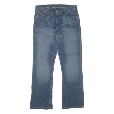 LEVI'S 507 05 Mens Jeans Blue Regular Bootcut Stone Wash W33 L31
