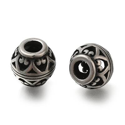 304 Stainless Steel European Beads