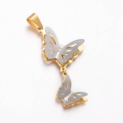 304 Stainless Steel Big Pendants