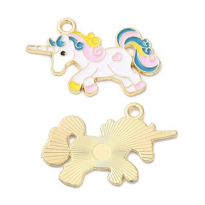 Alloy Enamel Pendants