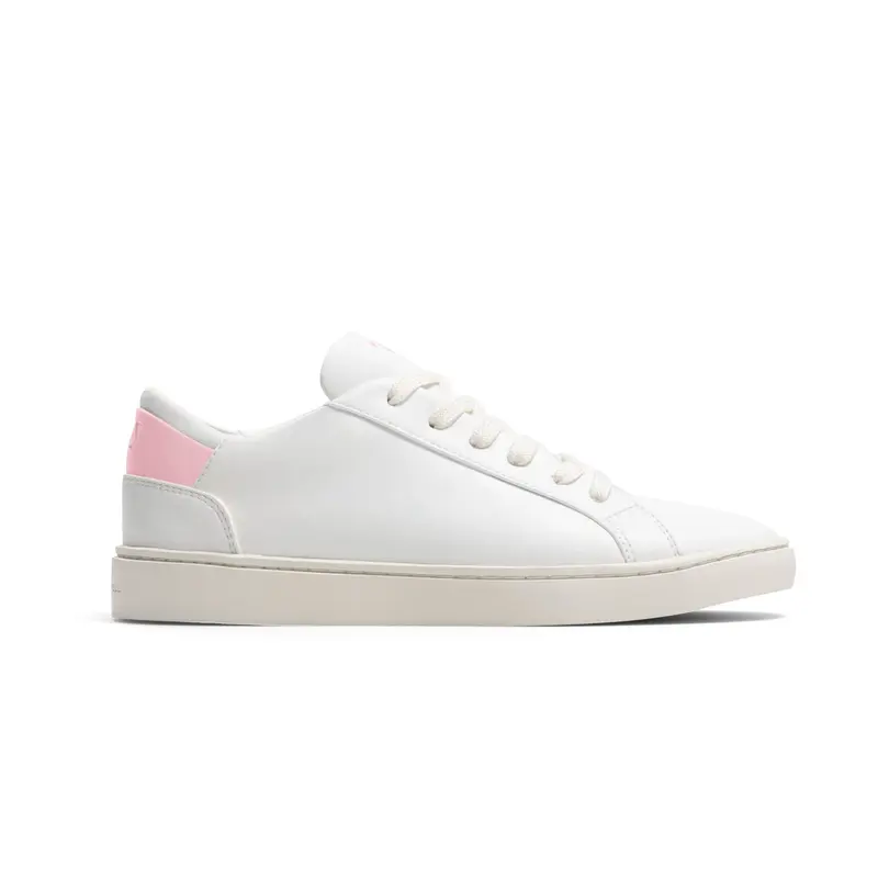 Men's Lace Up | White-Pink | Size: 12