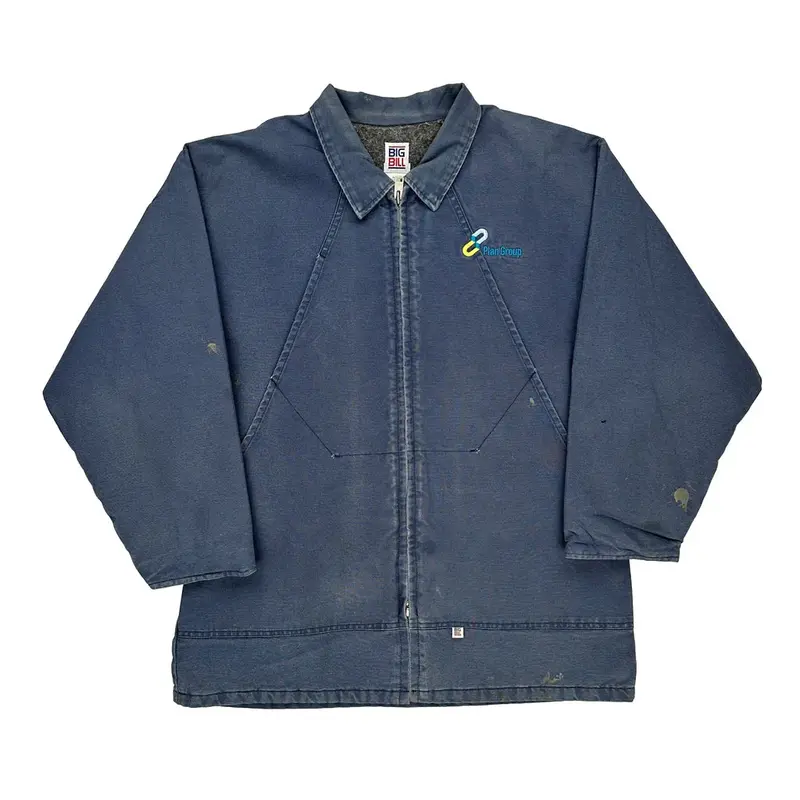 Big Bill Jacket - XL Blue Cotton Blend