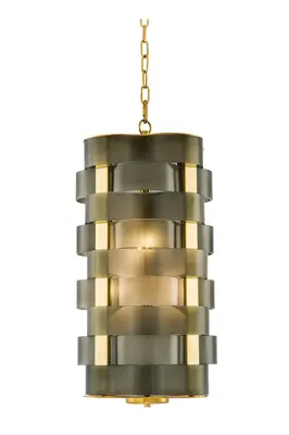 Green Glass Pendant Chandelier | Eichholtz Martinique