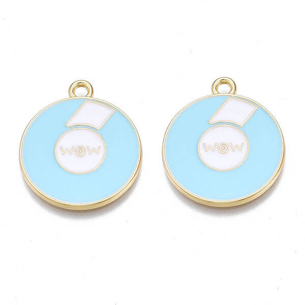 Alloy Enamel Pendants