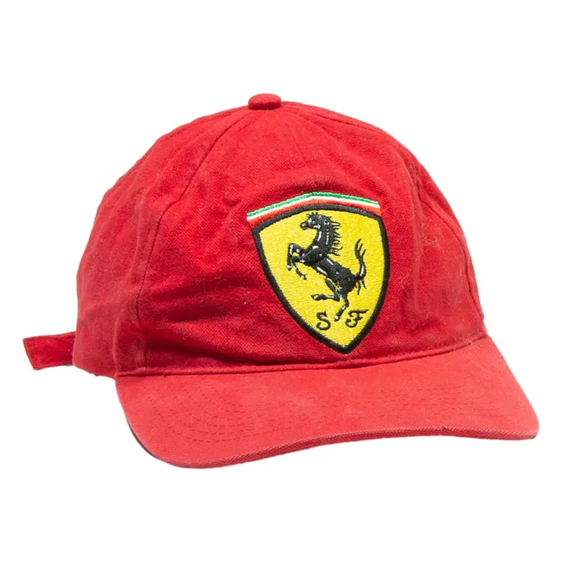 FERRARI Mens Baseball Cap Red M