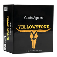 Cards Against Yellowstone - 250+ Cards for 2-20 Players - Humorous Game Featuring Dutton Themes - Ideal for Adult Parties Fun