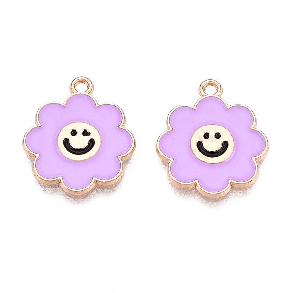 Alloy Enamel Pendants