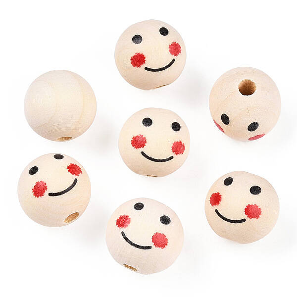 Unfinished Natural Wood Beads