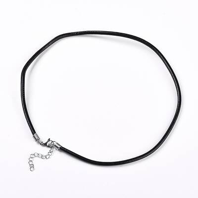 Leather Cord Necklace Making
