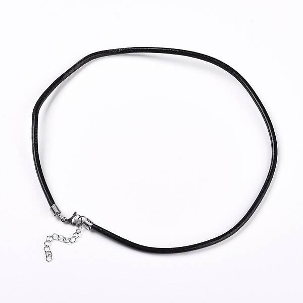 Leather Cord Necklace Making