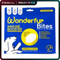 Wonderfur Immune Booster Bites for Dogs - Probiotic Freeze-Dried Kefir Yogurt Dog Treats for Gut & Immune Health -Allergies, ...