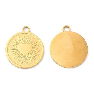 Ion Plating(IP) 316L Surgical Stainless Steel Pendants
