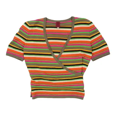 Ungaro Striped Top - Small Multicoloured Wool | Size: small
