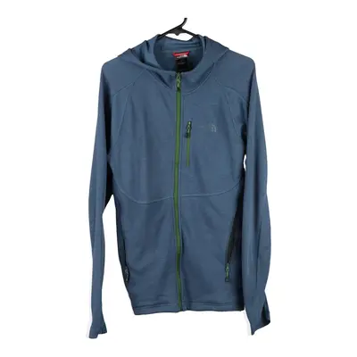 The North Face Hoodie - Small Blue Polyester Blend