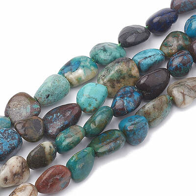 Natural Chrysocolla Beads Strands