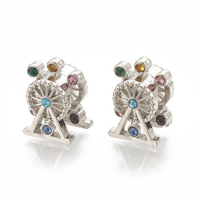 Alloy European Beads