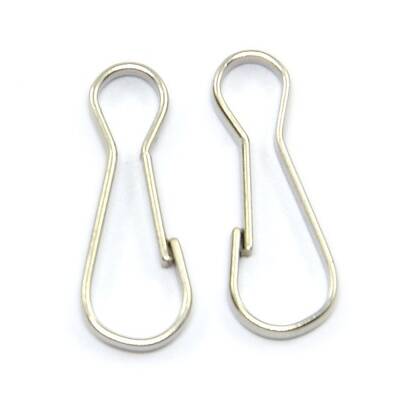 Iron Keychain Clasp Findings