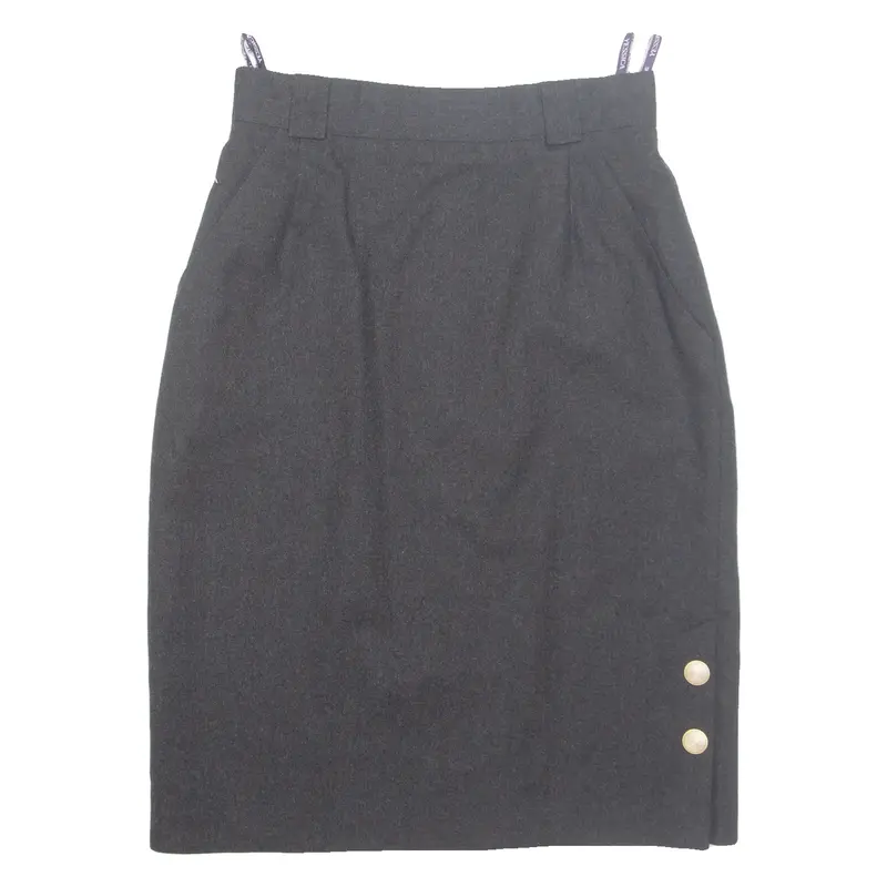 YESSICA Womens Pencil Skirt Grey Knee Length S