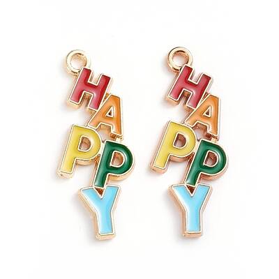Alloy Enamel Pendants