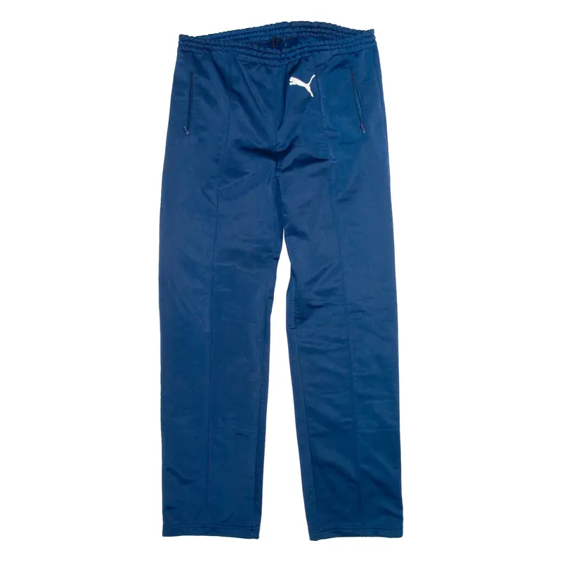 PUMA Mens Sweatpants Blue Straight XL W36 L31