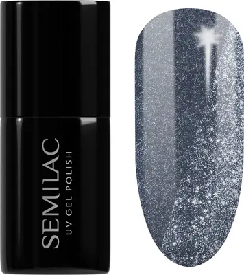 Semilac UV Hybrid Day and Night Gel Nail Polish with UV/LED Lamp Color 398 Classy & Sassy 7ml