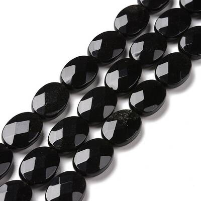 Natural Obsidian Beads Strands