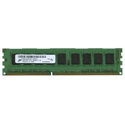 Micron MT9KSF25672AZ-1G4D1ZE | 2GB DDR3-1333MHz PC3-10600 ECC Unbuffered UDIMM CL9 1Rx8 1.35V 240-Pin Memory Module