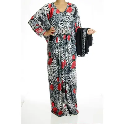 Forest Bridges Butterfly Jersey Abaya