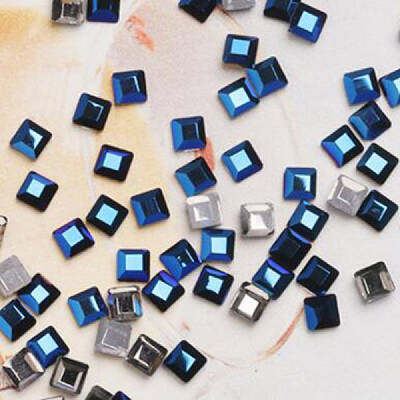 Flat Back Glass Rhinestone Cabochons