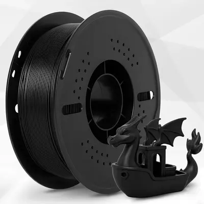 Epelay PLA+ 3D Printer Filament 1kg Spool - Strong Smooth No Clog Easy Print Material in Black White Red Gray & Blue for DIY ...