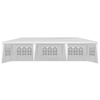 10x30ft Wedding Party Tent with 5 Removable Sidewalls - Heavy Duty Outdoor Event Canopy for Weddings Markets Backyard - Porta...