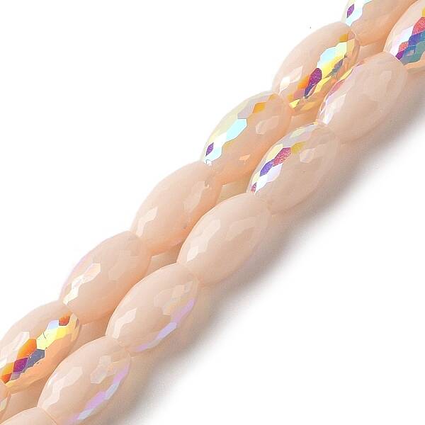 AB Color Plated Electroplate Beads Strands