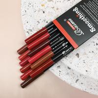 Long Lasting Matte Lip Liner, 12pcs/box Waterproof Easy Coloring Lipliner, Girls and Women Makeup Accessories for All Occasio...