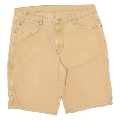 DICKIES Mens Workwear Shorts Brown Relaxed M W34