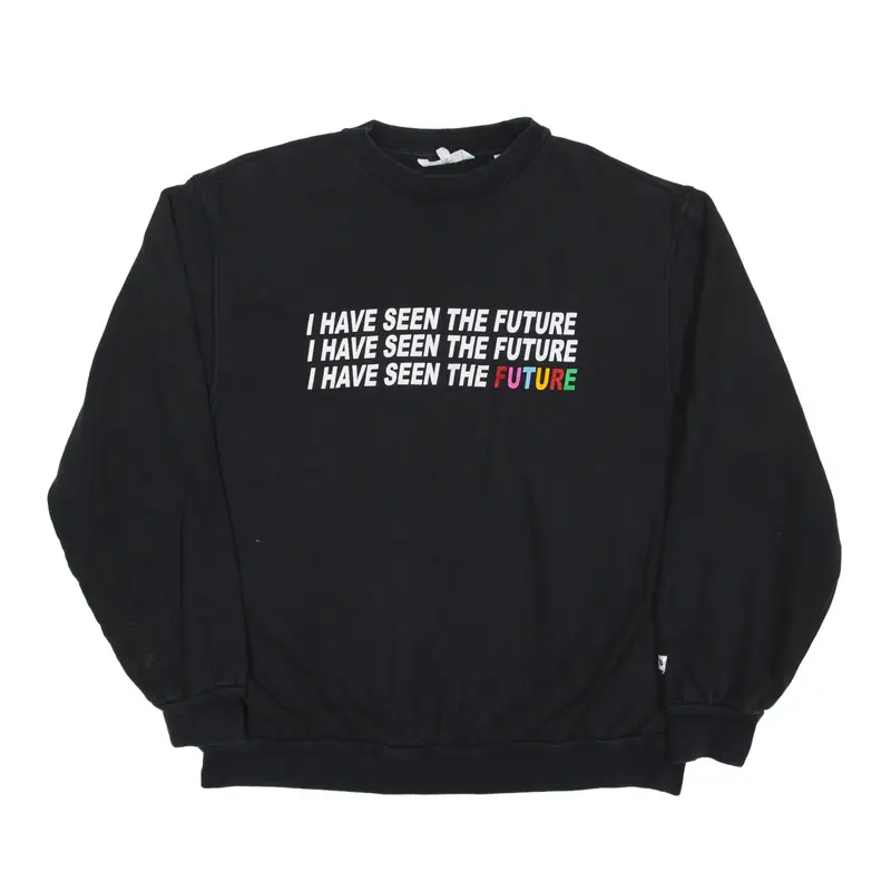 LEVI'S I Have Seen The Future Sweatshirt Black Mens S