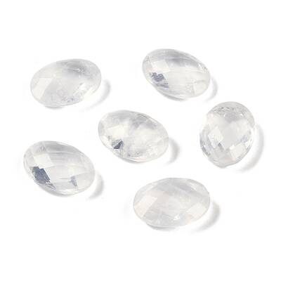 Natural Quartz Crystal Cabochons