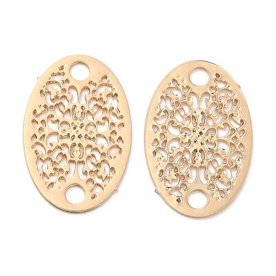 Long-Lasting Plated Brass Connector Charms