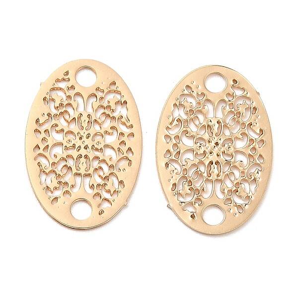 Long-Lasting Plated Brass Connector Charms