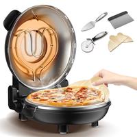 【US 2025 Deals for You Days】Pizza maker Portable Outdoor, Indoor Oven, Heats to 800°F, 12-Inch Pizza Stone Oven and Acce...