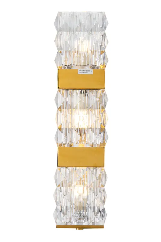 Gold Diamond Wall Lamp | Liang & Eimil Milo