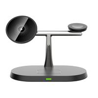 15W 3 in 1 Wireless Charger for Apple Watch 10 9 8 7 6 5 4 2 SE for Airpods Pro Magnetic Charging Dock for iPhone 16 15 14 13...