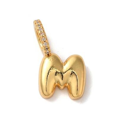 Brass Micro Pave Cubic Zirconia Pendants