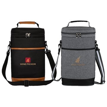 25 Customized Paso Robles Wine Bottle Cooler Bag - Insulated & ...