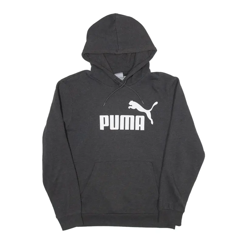 PUMA Hoodie Grey Pullover Mens M