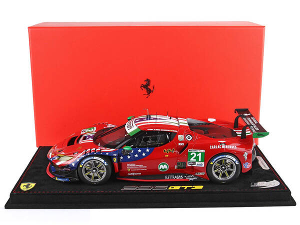 Ferrari 296 GT3 21 Kei Cozzolino - Francois Heriau - Simon Mann - Miguel Molina \
